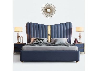 Conception de literie de lit Luxe de l'hôtel 150/180cm Chambre à coucher Double