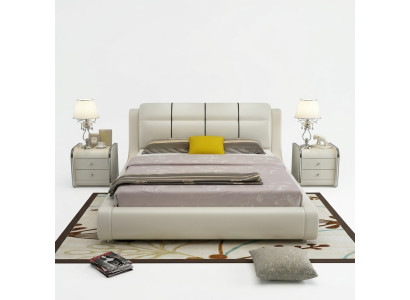 Chambre de luxe Lit Lits doubles Bois 180x200cm Hôtel de designer