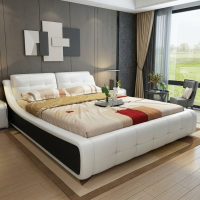 Design Lit Chambre Lits Textile Hôtel Luxe Rembourrage Meubles Tissu Ameublement
