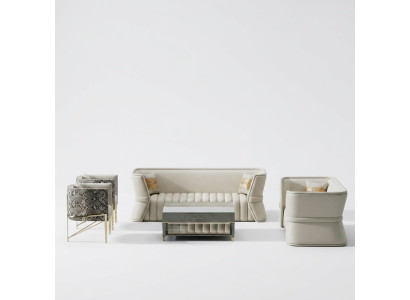 Ensemble de canapé 3+2 places Canapé Rembourré Canapé Design Mobilier