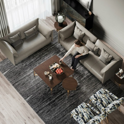 Ensemble de canapés 3+2 places Mobilier italien Landscape living Sofas Couches