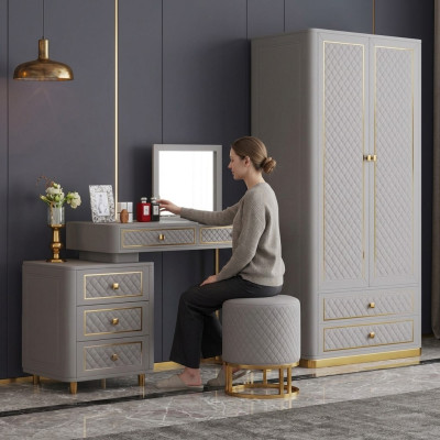 Coiffeuse Chaise de luxe Console Commode Chambre Table de console