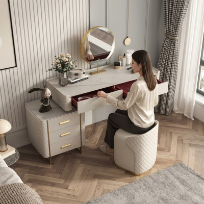 Coiffeuse Chaise Coiffeuse Consoles Table Coiffeuse Cosmétiques
