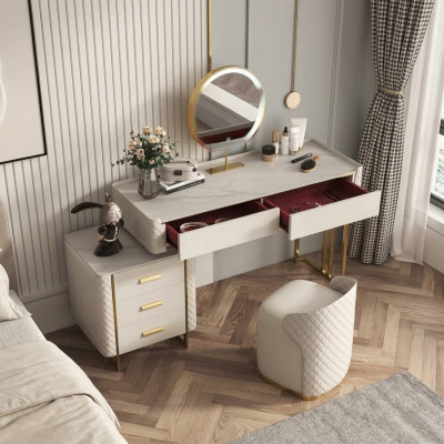 Coiffeuse Chaise Coiffeuse Consoles Table Coiffeuse Cosmétiques