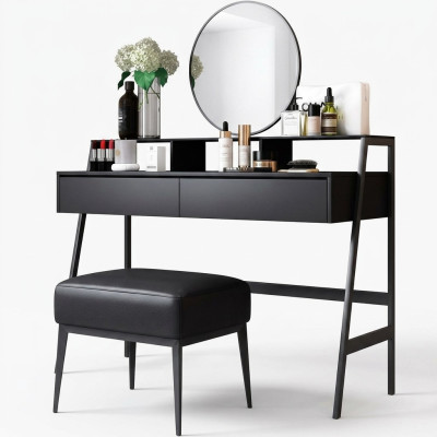 Console de concepteur Table de toilette Table de cosmétiques Miroir Commode