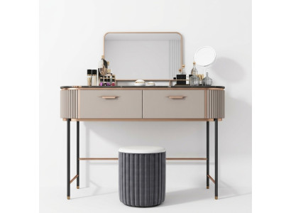 Coiffeuse Commode noire Consoles de chambre Table de chambre Consoles Meubles