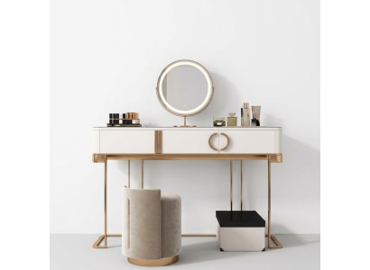 Coiffeuse Table de chevet Table de maquillage Console Chambre Commode