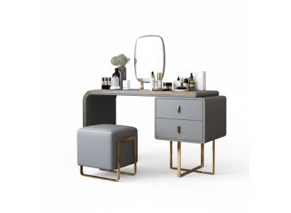 Table Console moderne Miroir Commode Coiffeuse Chambre Tabouret Consoles