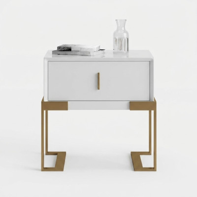 Table de chevet. Cabinet de table de nuit Commode table de nuit