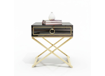 Table de console de nuit Décoration de chambre de côté Commode Armoires Tables