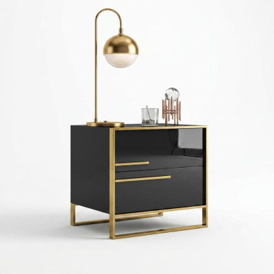 Table de nuit Console Côté Dormir Bois Design Chambres Tables Consoles