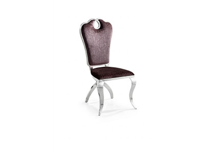 Rembourrage Fauteuil de luxe Fauteuil de salle à manger Chaise de design Tissu Imitation cuir