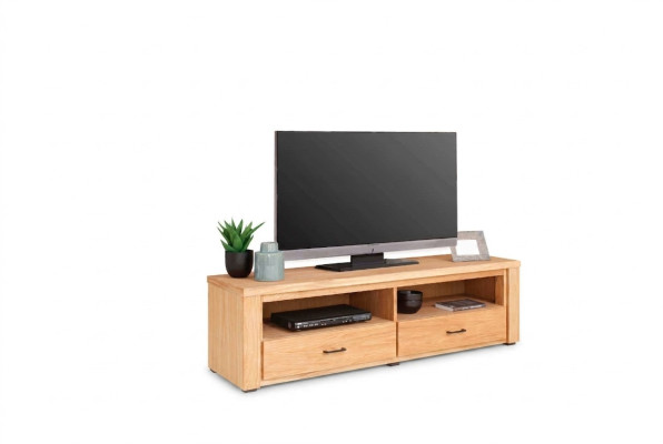 Commode Vitrine Bois massif Meuble TV classique Tiroir neuf Espace en bois