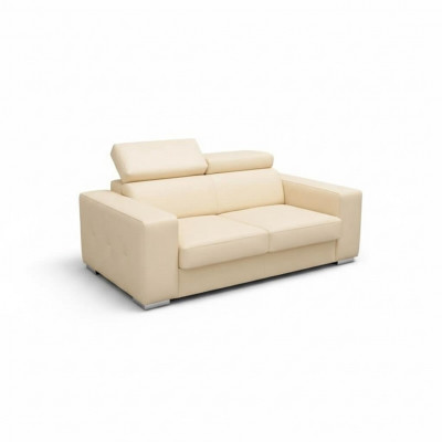 Canapé deux places nouveau Canapé moderne Beige 2 places Canapés Canapés Meubles Salon Bois