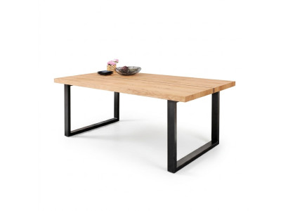 Pieds en métal Table en bois naturel nouveau Classique s Abat-jour de grenier coulissant 180x90