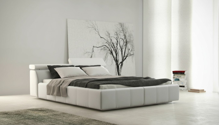 Designer de lits Rembourrage Hôtel Lits doubles Lits multifonctions 180 x 200 neufs