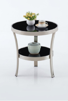 Table basse Tables Designer Table d'appoint en acier inoxydable moderne Table tables basses neuves.
