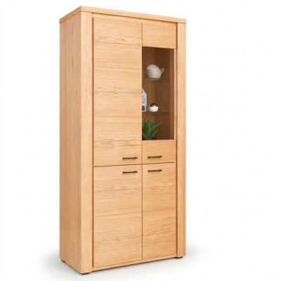 Vitrine Buffet Armoire Commode Bois Meubles Style Collection de salon Vitrines