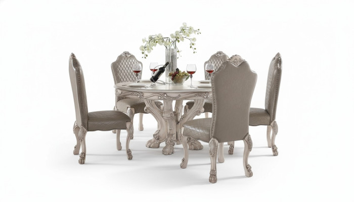 Ensemble de chaises de salle à manger 6x chaise sans accoudoirs Chaise de luxe fauteuil baroque.