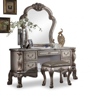 Console = Console Classic = Classique Table = Table Mirror = Miroir Chest of drawers = Commode Dressing table = Coiffeuse Bedroom = Chambre Sideboard = Buffet 2pcs = 2 pièces