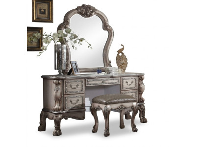 Console = Console Classic = Classique Table = Table Mirror = Miroir Chest of drawers = Commode Dressing table = Coiffeuse Bedroom = Chambre Sideboard = Buffet 2pcs = 2 pièces
