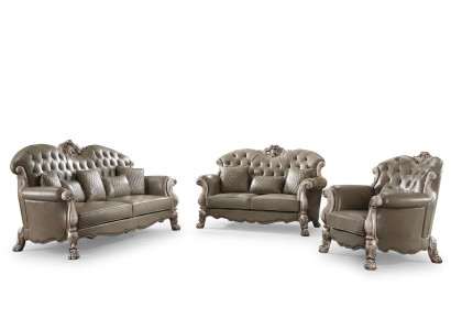 Canapé Chesterfield baroque Ensemble de canapés classiques Canapé Meubles Canapé Canapé Nouveau