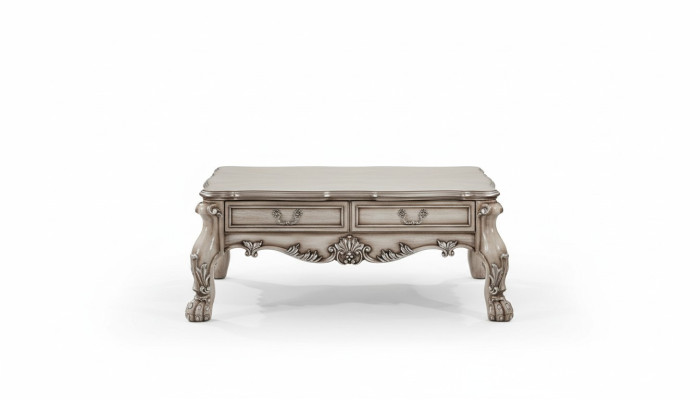 Table basse Table Canapé Tables Gigogne Table d'appoint Salon Design Beige Bois Baroque