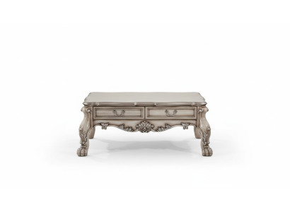 Table basse Table Canapé Tables Gigogne Table d'appoint Salon Design Beige Bois Baroque
