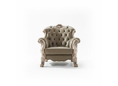 Fauteuil baroque une place canapé rembourré canapé TV design salon neuf