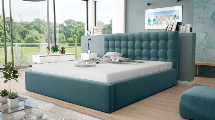Lit king-size moderne Chesterfield Lits lit double moderne lit d'hôtel