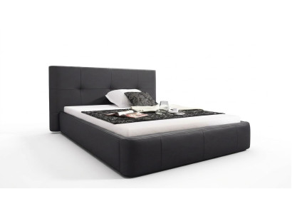 Conception de tissus de lit Lits doubles de luxe de design Chambre de sommeil de l'hôtel en cuir moderne