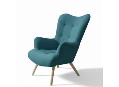 Fauteuil fauteuil 1 place Club Meubles Fauteuil aile canapé canapé TV Rembourrage neuf