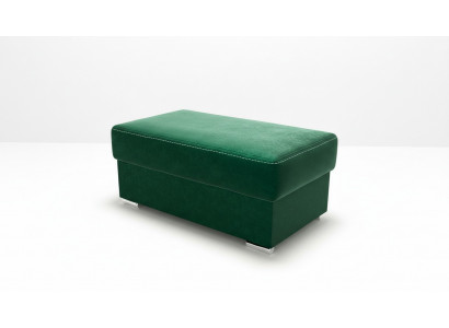 Meubles Salon Bancs Siège Textile Vert Design Ottoman Tabouret Tabouret Rembourré Repose-pieds