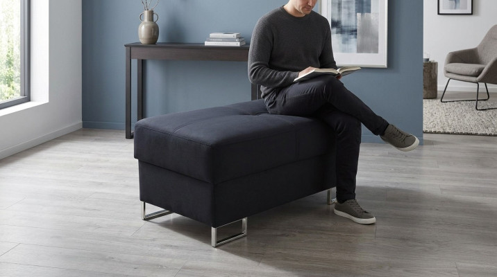 Tabouret pouf tabouret d'appoint chaise longue banc siège Tissu velours