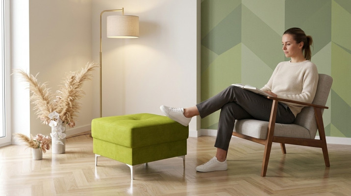 meubles Tabouret tabouret repose-pieds canapé rembourrage tabouret d'appoint repose-pieds