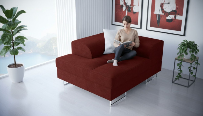 Fauteuil Design Canapé Sofa Détente Textile Salon Club Rembourrage Siège Luxe Télévision