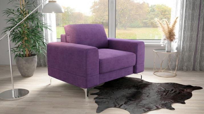 Rembourrage de canapé Siège inclinable Chaise simple à un siège Rembourrage de télévision Fauteuil 1 place Salon Club