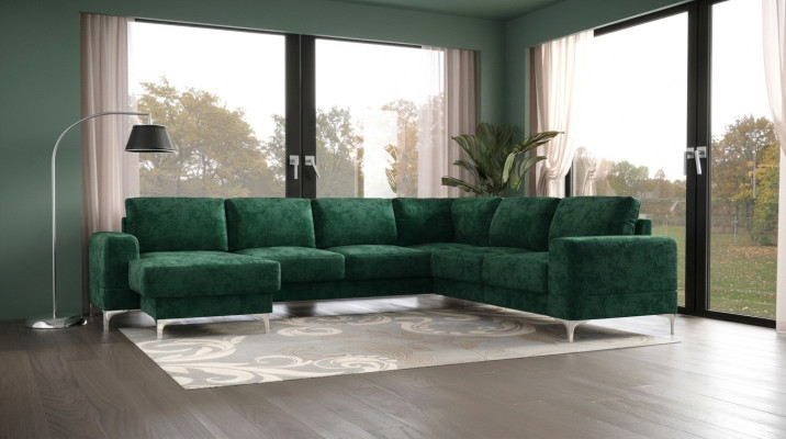 Canapé d'angle moderne design, Canapé en U Living paysage nouveau, Canapé rembourré Living paysage.