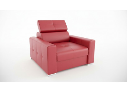 Fauteuil moderne de salon club en tissu textile rouge créatif	meubles modernes