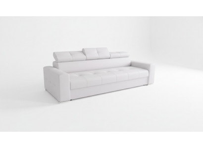 Sofas modernes 3 places Mobilier de chambre Rembourrage blanc Canapé Trois places Design Sofa