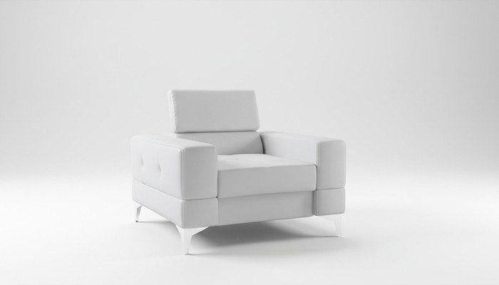 Design moderne Fauteuil en tissu Canapé Tissu Canapé Rembourrage Canapés Fauteuil TV 1 place nouveau