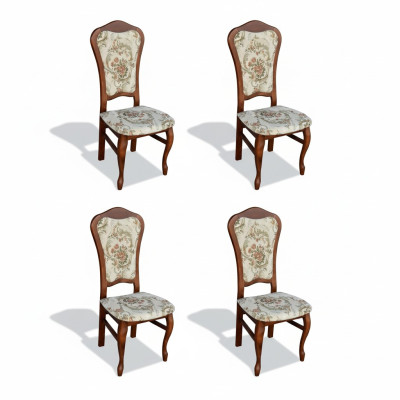 Chaise Rembourrage Design Salon Cuisine Siège Lehn Suite Fauteuil nouveau 4x chaises neuf