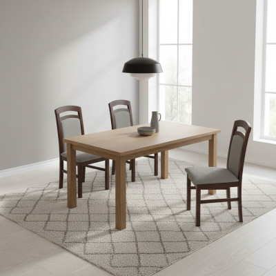 Salle à manger Chaise Suite Fauteuil Tapissier Design 4x Chaises Ensemble Groupe Set Gastro neuf