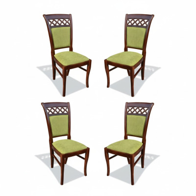 Groupe Textile nouveau Restaurant de salle à manger nouvelle chaise de design 4x chaises Ensemble Fauteuil nouveau
