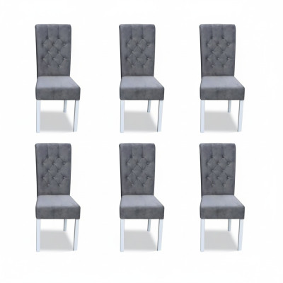 Groupe de chaises complet et Suite 6x fauteuils Groupe de chaises Suite Salle à manger