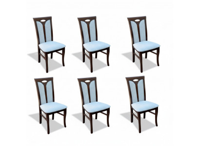 Suite Fauteuil Lounge Ensemble Ess 6x Fauteuil Design Revêtement Assise Chaises Groupes de Chaises