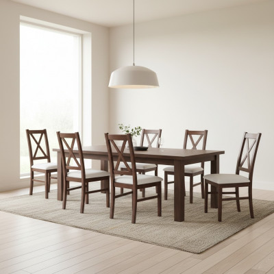Fauteuil de suite 6x Fauteuils Chaises Chaise Design de rembourrage de siège Lounge Club Lehn