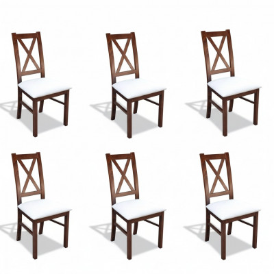 Fauteuil de suite 6x Fauteuils Chaises Chaise Design de rembourrage de siège Lounge Club Lehn
