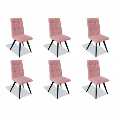 Groupe Fauteuil Italien Ensemble de Meubles de Luxe Chaise de Salle à Manger Ensemble 6x Chaises