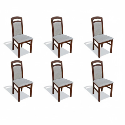 Ensemble complet de salon en groupe 6 pièces nouveau ensemble de chaises de salle à manger chaises de suite Lehn